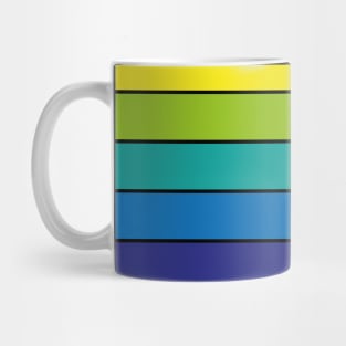 Rainbow Stripes Mug